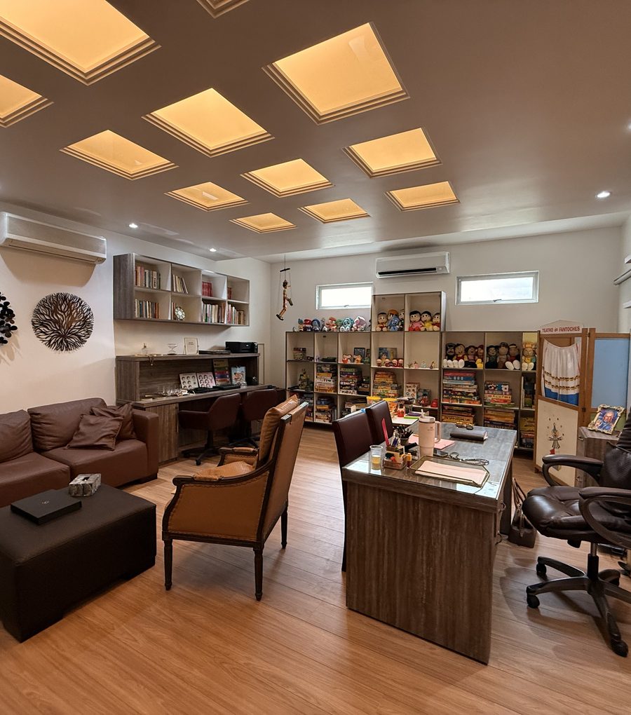 Sala de atendimento do Espaço Bunahum